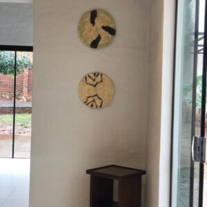 Handmade Karanday Decorative Piece 30 cm – Crafted in Bahía Negra, Paraguayan Chaco.