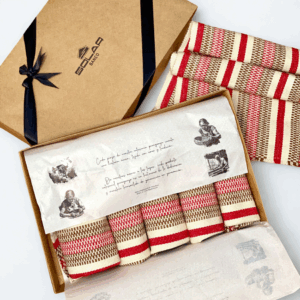 Individuales artesanales en caja personalizable