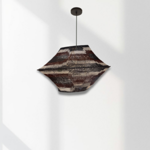 Lámpara de caraguatá artesanal – 60cm x 40cm