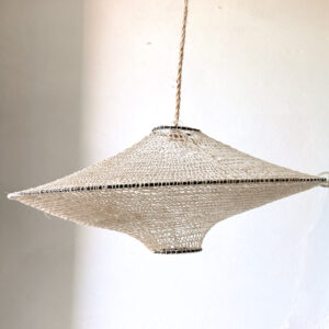 Lámpara Decorativa de Caraguatá Hecha por Artesanos Nivaclé - 60cm