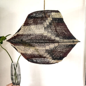 Lámpara Colgante Tejida por Artesanos Nivaclé de 60cm