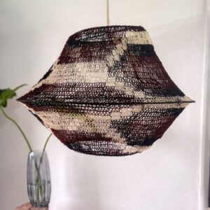 Lámpara Colgante Tejida por Artesanos Nivaclé de 60cm