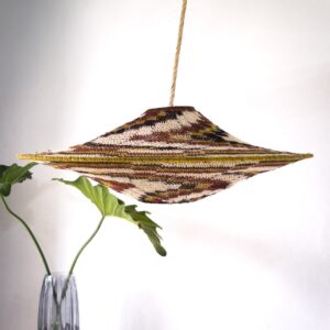 Lámpara artesanal colgante de 60cm