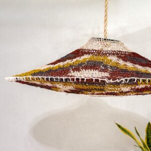 Lámpara artesanal Boho de 60cm